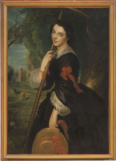 Ritratto di Gentildonna Come Contadina