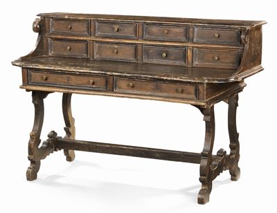 Scrivania Sanfilippo in Legno di Noce