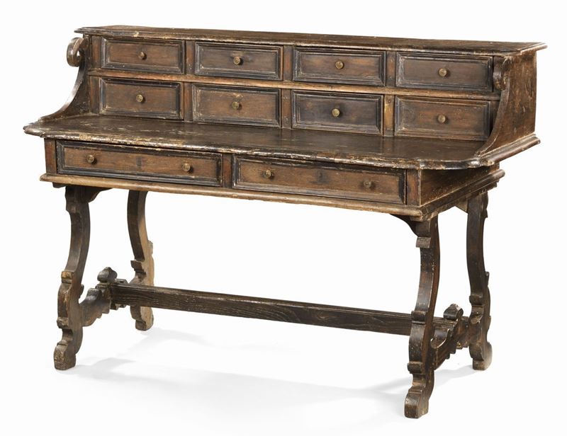 Scrivania Sanfilippo in Legno di Noce