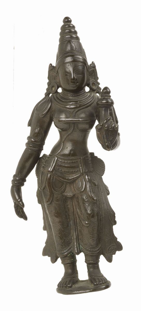 Scultura Raffigurante «devi-shakti in Veste Reale»