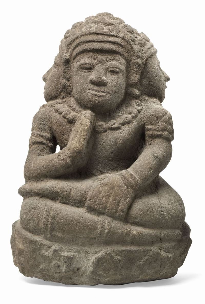Scultura Raffigurante «la Trimurti»