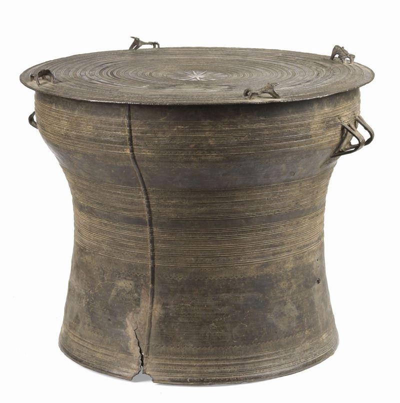 Tamburo della Pioggia in Bronzo