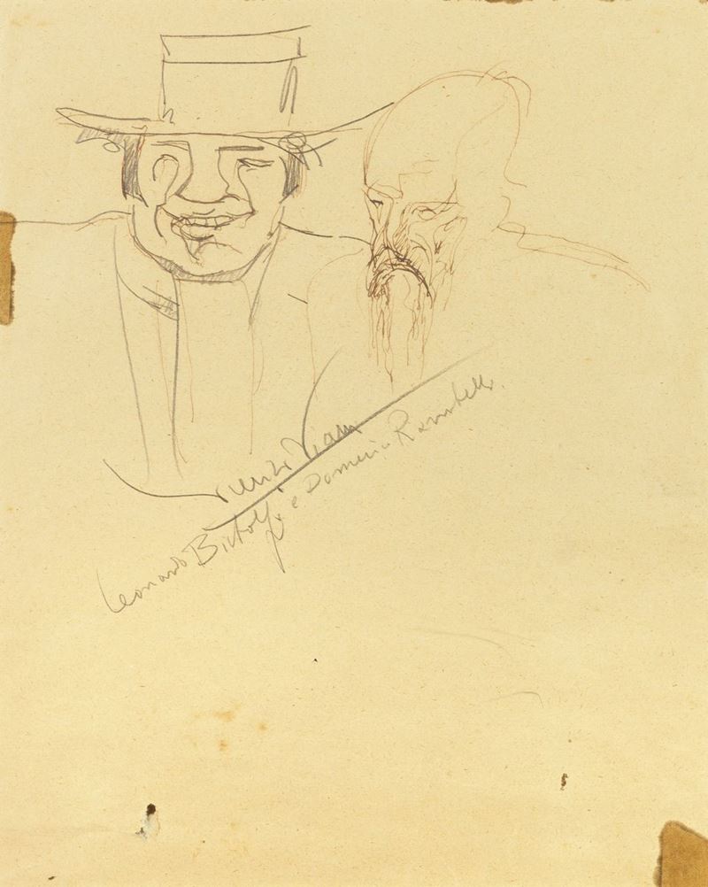 Lorenzo Viani - Leonardo Bistolfi e Domenico Rambelli