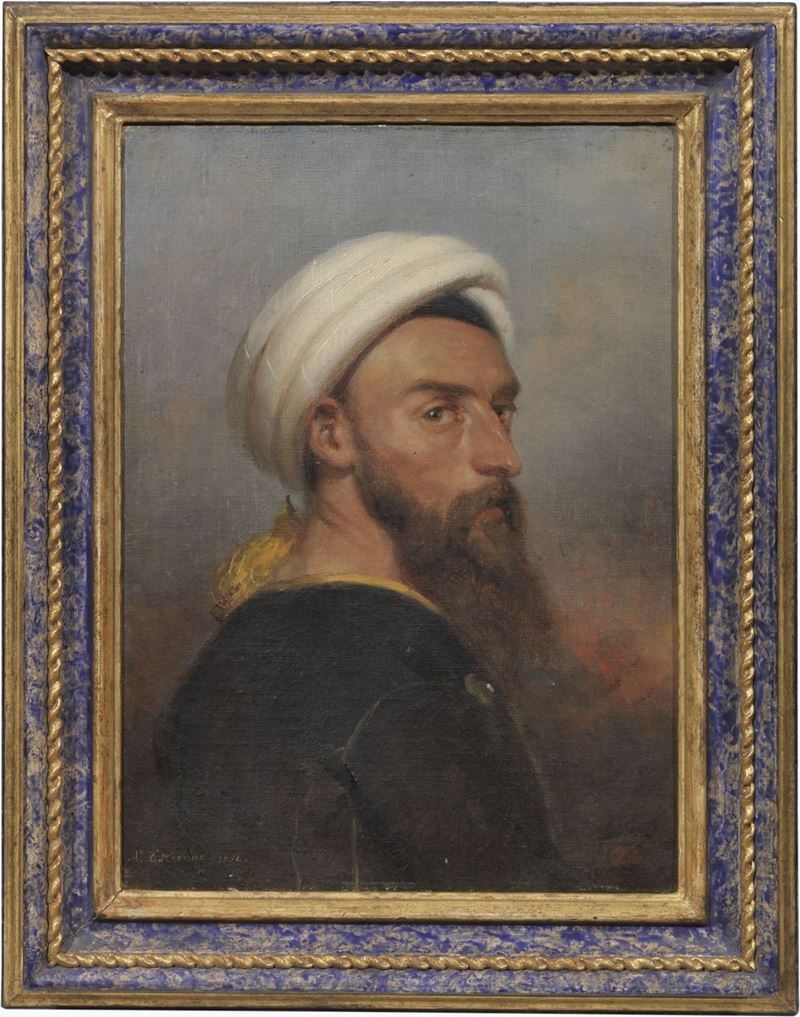 Auguste Estienne - Ritratto di Arabo