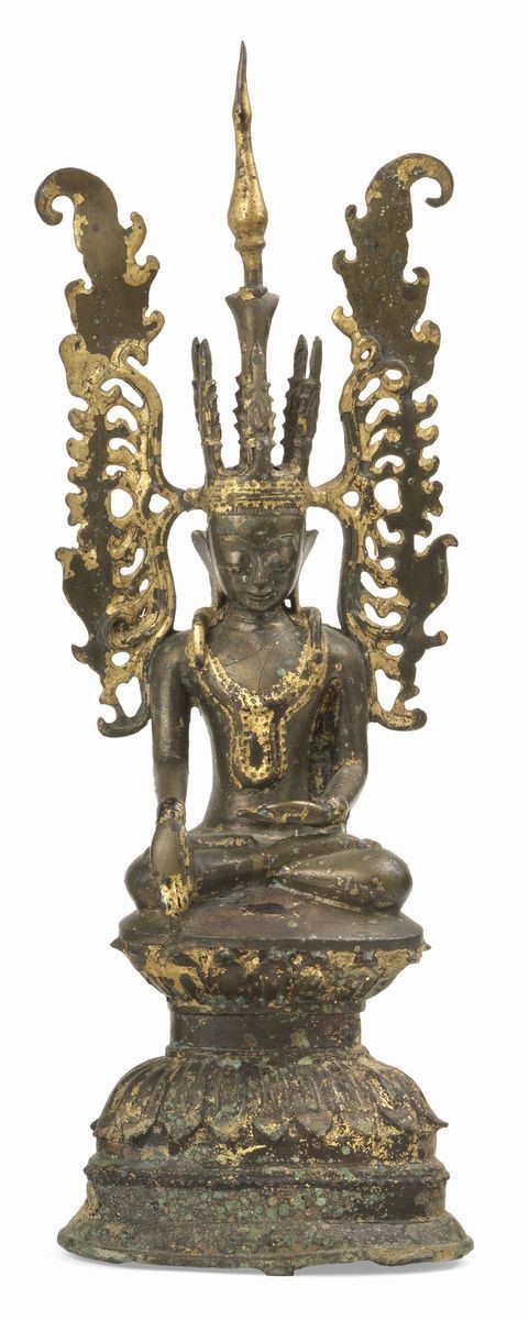 Due Sculture in Bronzo Dorato