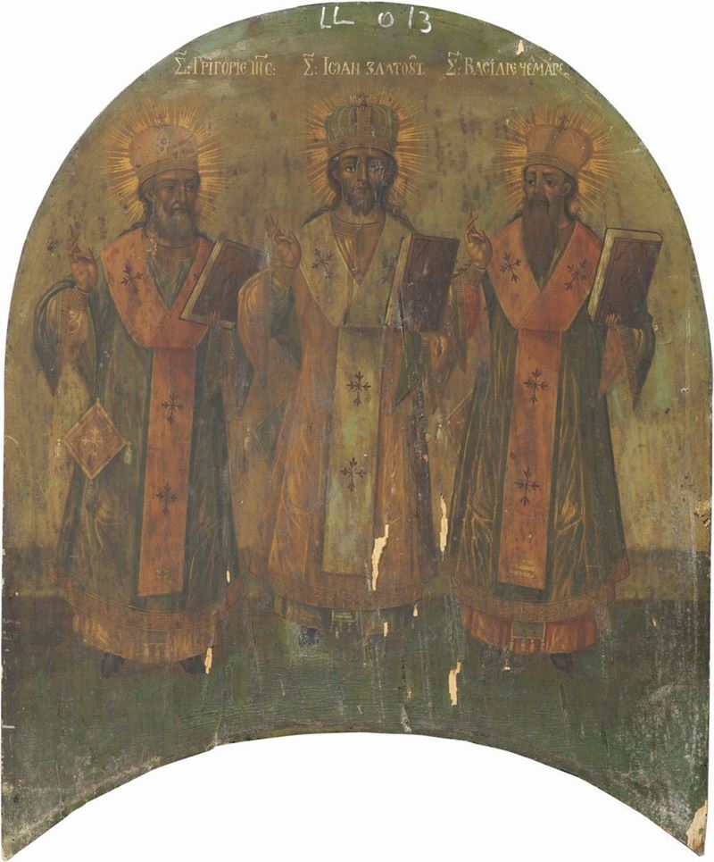 Due Icone del XIX Secolo - Santi Vescovi