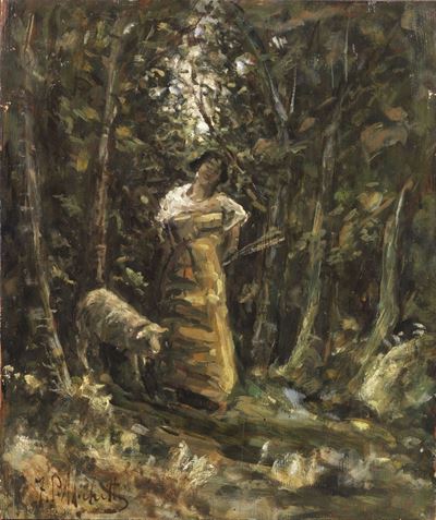 Pastorella nel Bosco
