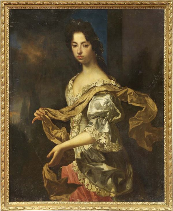 Scuola italiana del XVIII secolo - Ritratto della contessa di Worchstein