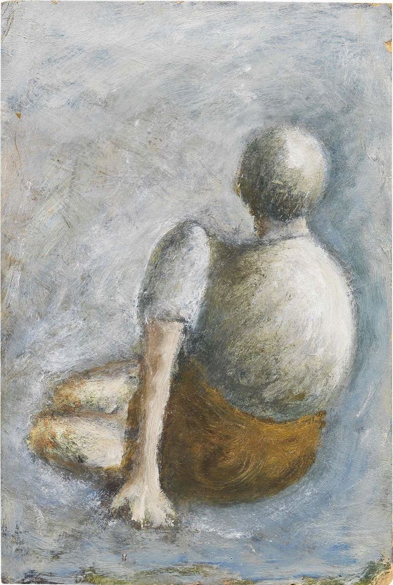Ottone Rosai - Figura Seduta