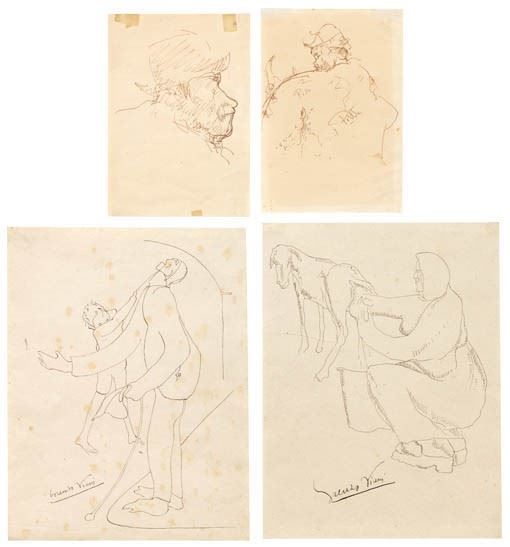 Lorenzo Viani - Quattro Disegni