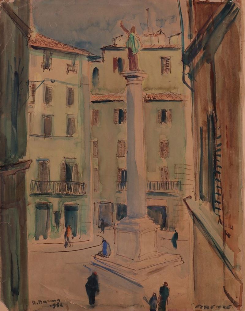 Rodolfo Marma - Piazza Santa Trinita