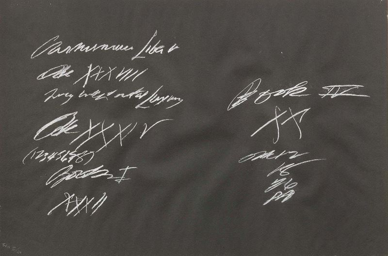 Cy Twombly - Senza Titolo