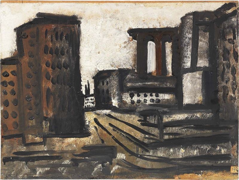 Mario Sironi - Paesaggio Urbano
