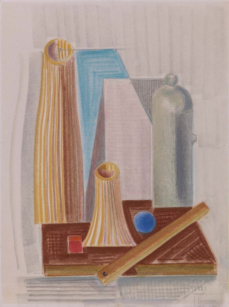 Mario Tozzi - Oggetti e Bottiglie