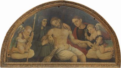 Deposizione con la Vergine, San Giovanni e Due Angiolini con i Simboli della Passione