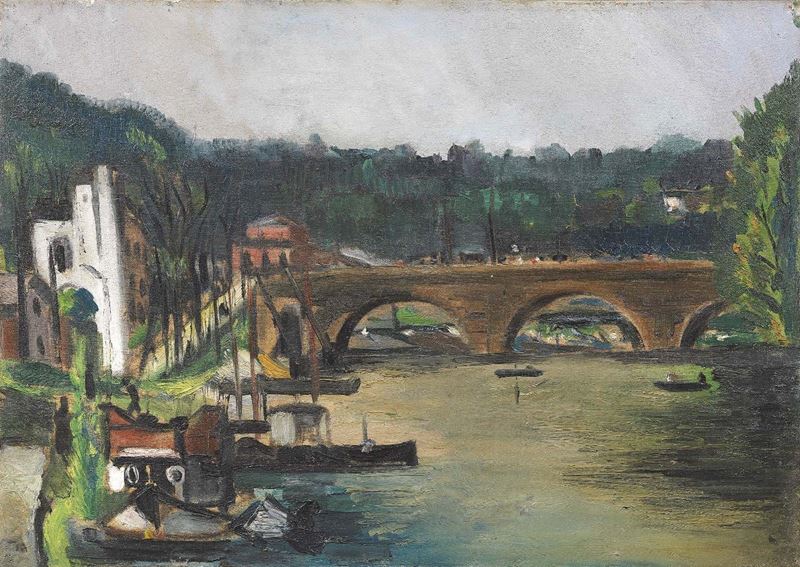 Filippo De Pisis - Ponte di Sèvres