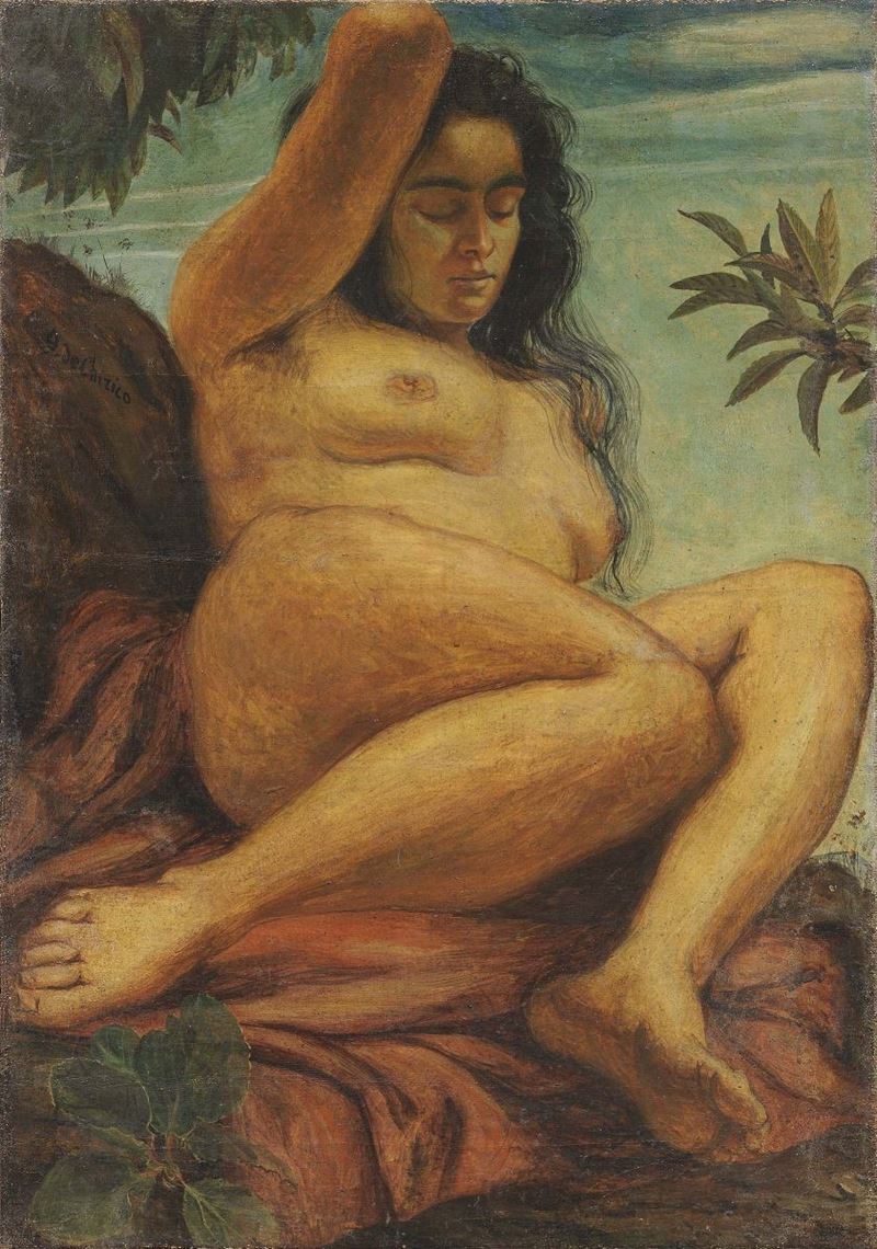 Giorgio De Chirico - Nudo Femminile