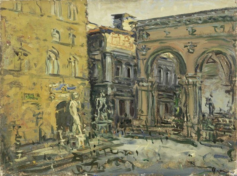 Enzo Pregno - Piazza della Signoria