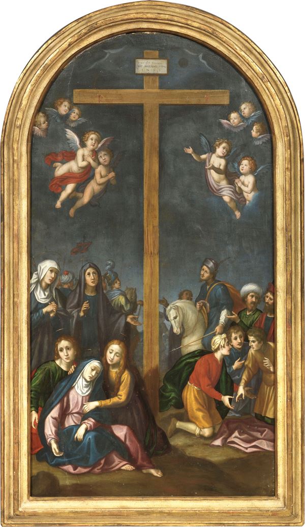 Francesco Curradi (attr. a) - Celebrazione della Croce