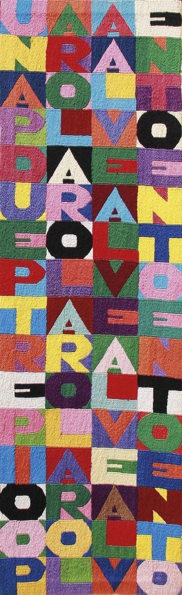 Alighiero Boetti - Una Parola al Vento, Due Parole al Vento, Tre Parole al Vento, 100 Parole al V...