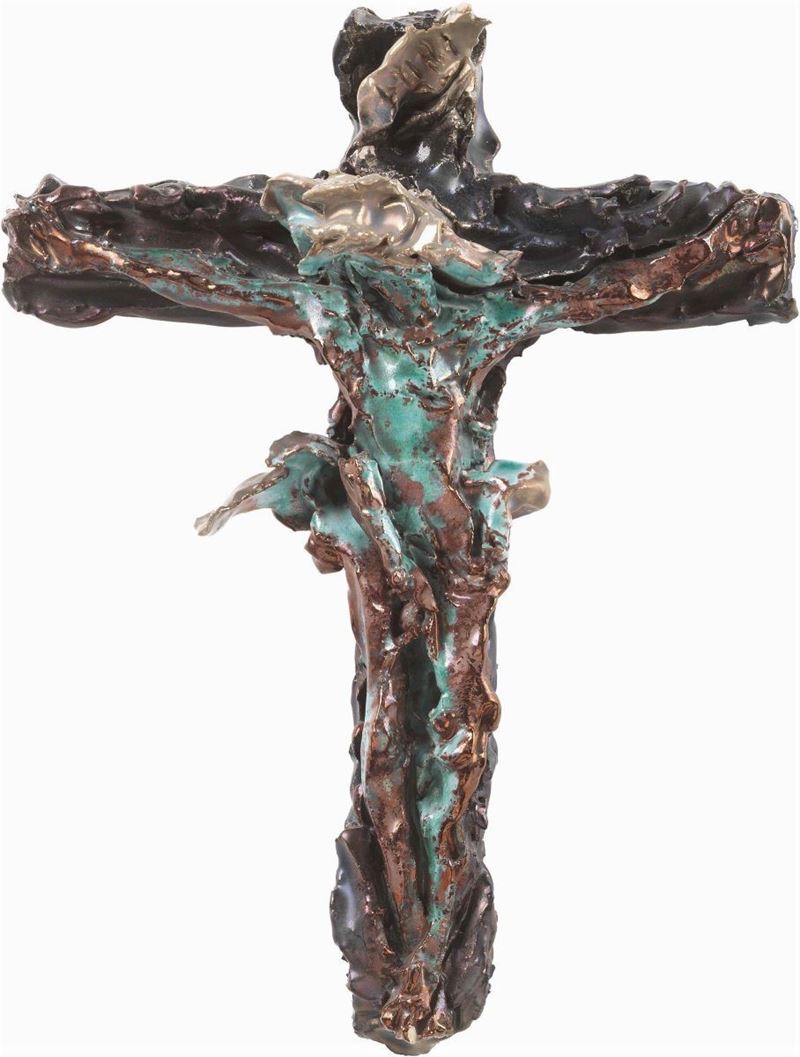Lucio Fontana - Crocifisso