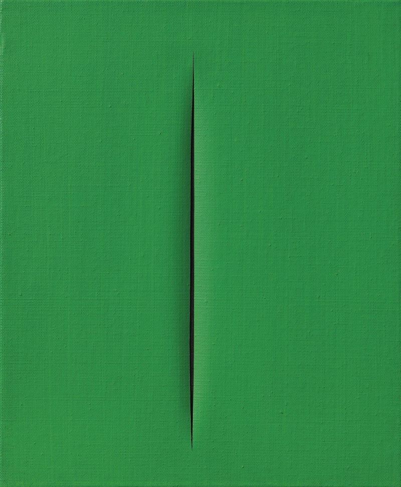 Lucio Fontana - Concetto Spaziale, Attesa