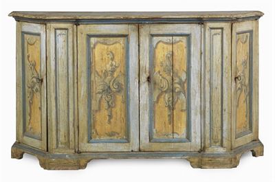 Credenza a Quattro Sportelli in Legno