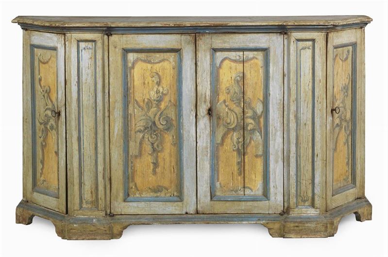 Credenza a Quattro Sportelli in Legno