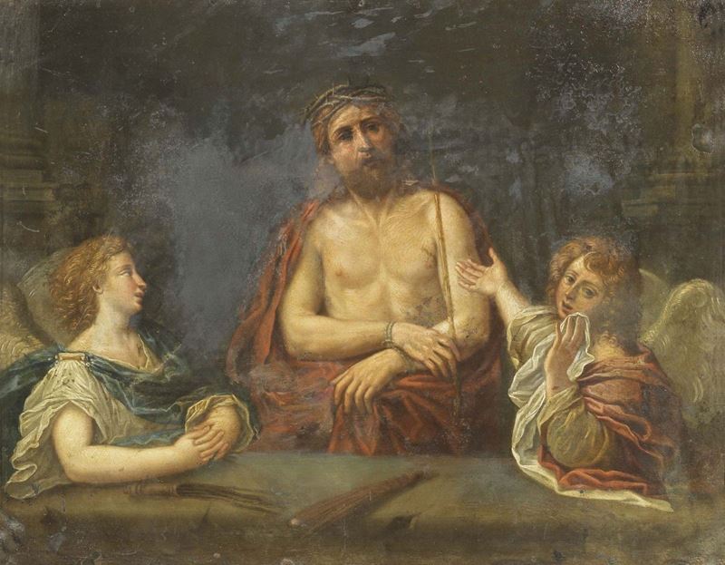Scuola Emiliana del XVII Secolo - Cristo Coronato di Spine
