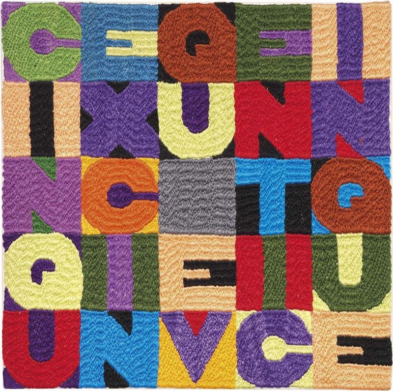 Alighiero Boetti - Cinque X Cinque Venticinque