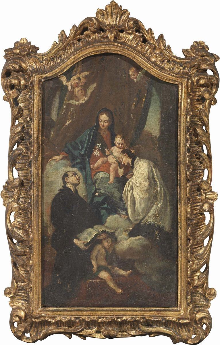 Bottega dei Cignaroli - Madonna Col Bambino e Santi