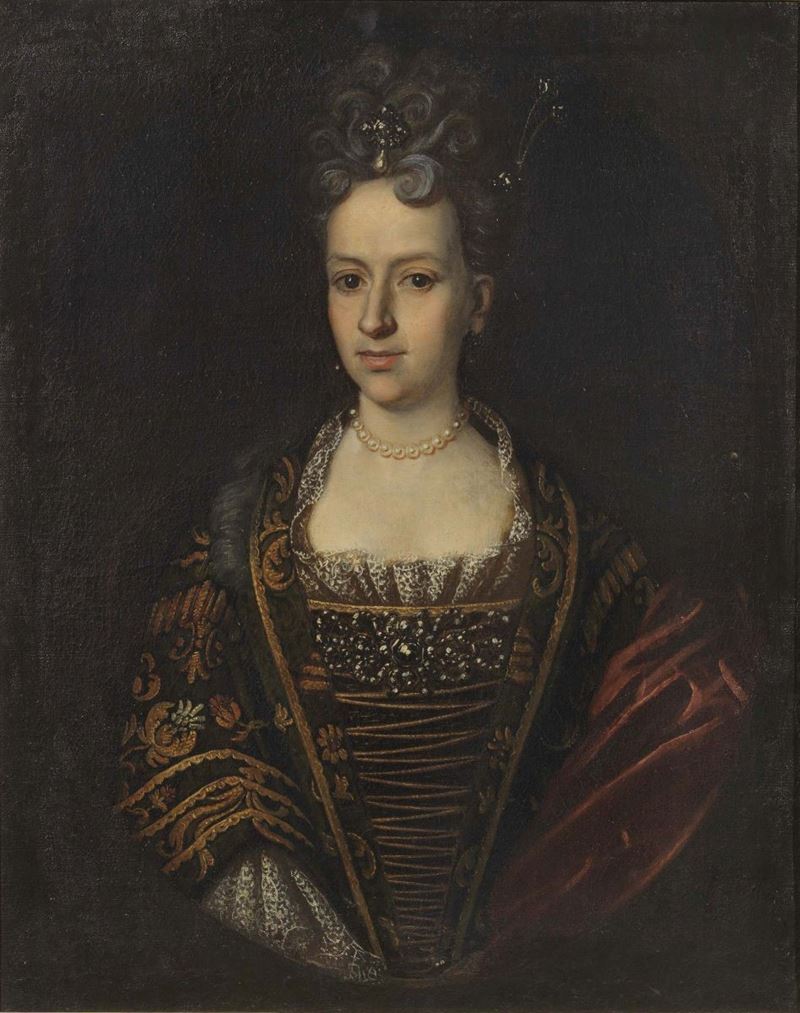 Scuola Toscana del XVIII Secolo - Ritratto di Gentildonna