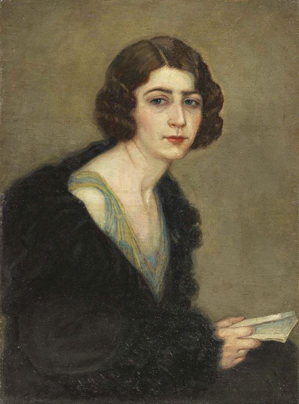 Giovanni Costetti - Ritratto di Lia Marconi