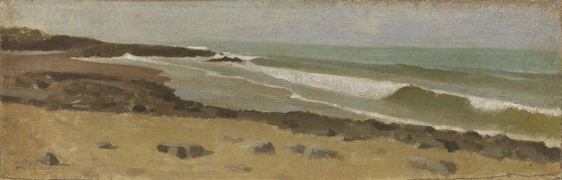 Luigi Bechi - Marina a Castiglioncello