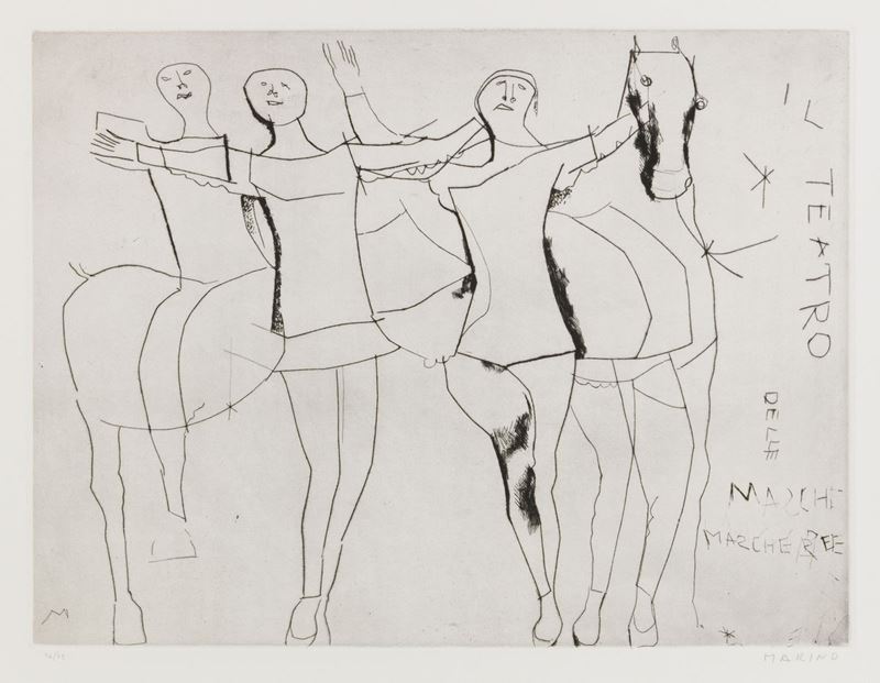 Marino Marini - Giocolieri