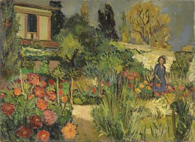 Figura in Giardino