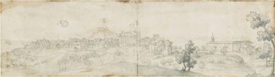 Veduta di San Miniato al Tedesco (pisa)