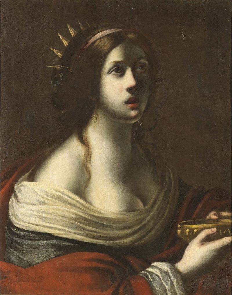 Scuola Fiorentina del XVII Secolo (ambito di Carlo Dolci) - Santa