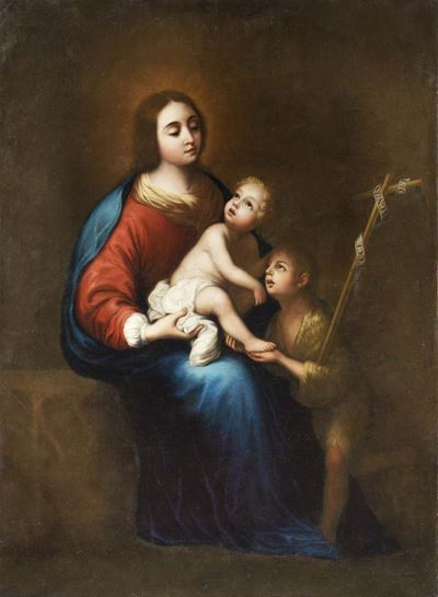 Madonna Col Bambino e San Giovannino