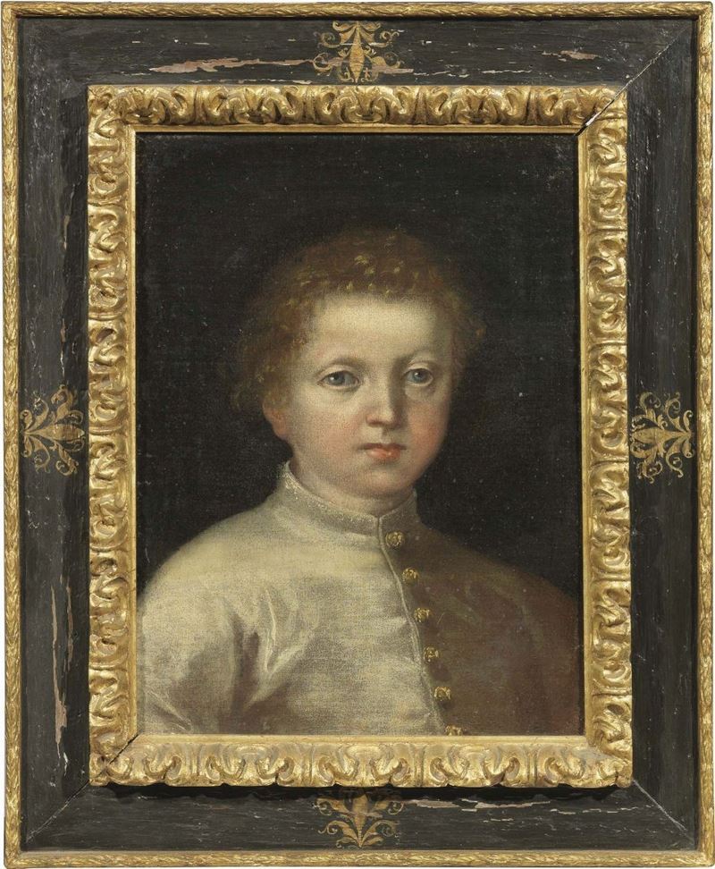 Scuola Fiorentina del XVII Secolo (ambito di Giusto Sustermans) - Ritratto di Ragazzo