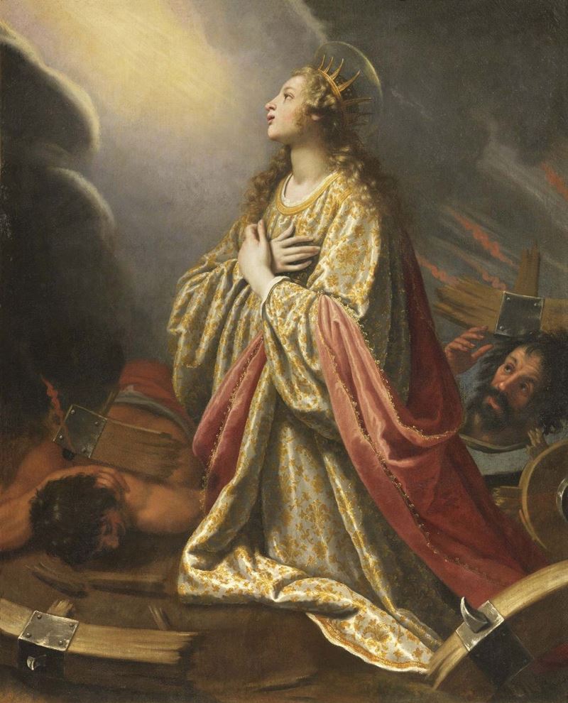 Matteo Rosselli (attr. A) - Santa Caterina Regina D'alessandria