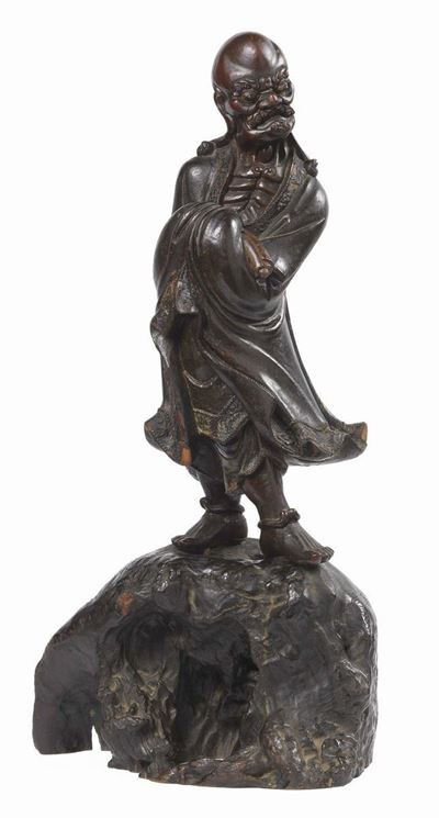 Scultura in Legno Patinato