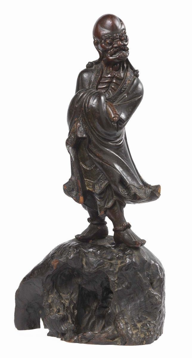 Scultura in Legno Patinato