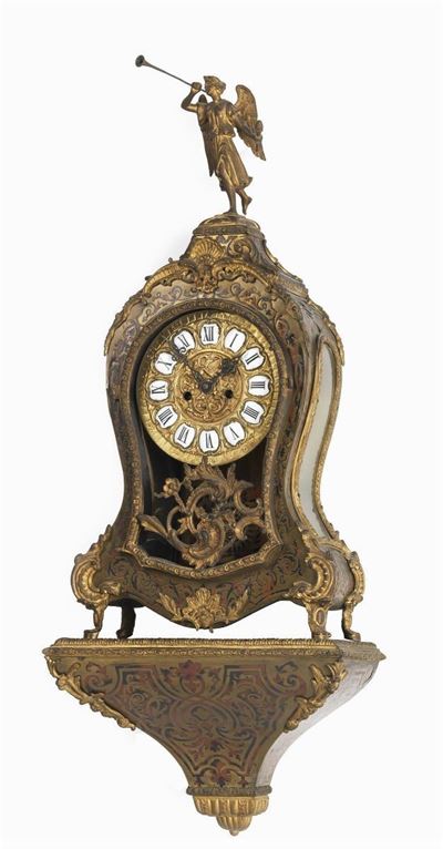 Orologio da Mensola in Stile Boulle