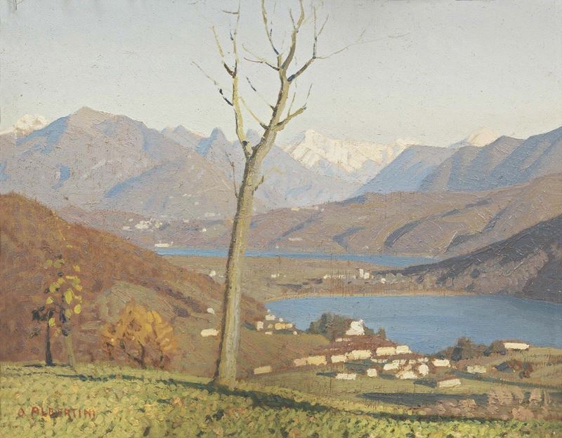 Oreste Albertini - Veduta di Lago