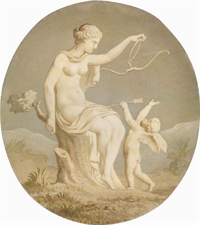 Quattro Dipinti Monocromi