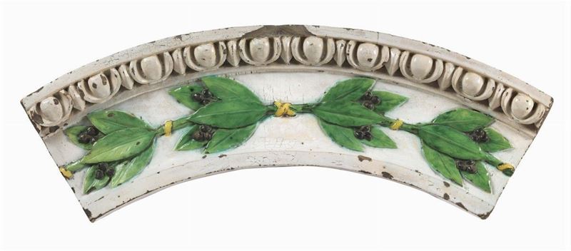 Bottega Robbiana - Frammento di Decorazione di Arco