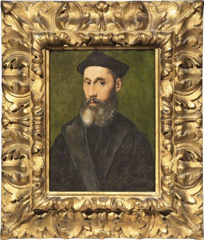 Scuola Fiamminga del XVI Secolo - Ritratto di Notabile