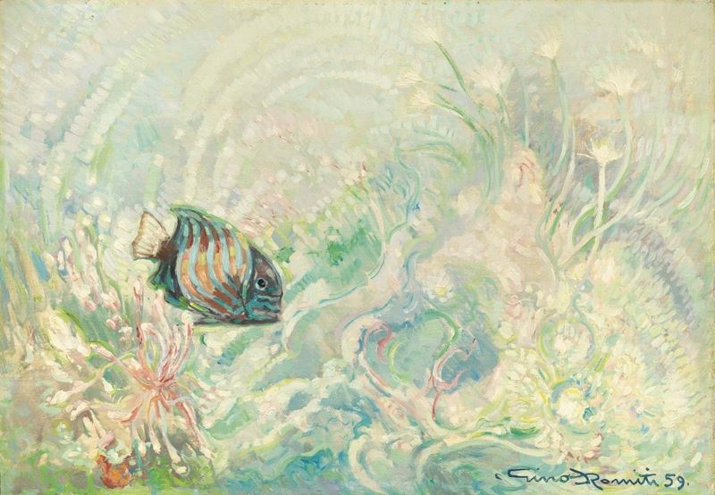 Gino Romiti - Paesaggio Sottomarino