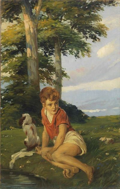 Fanciullo nel Paesaggio